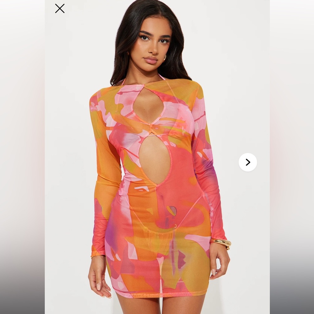 summer spritz 3 piece Bikini dress set